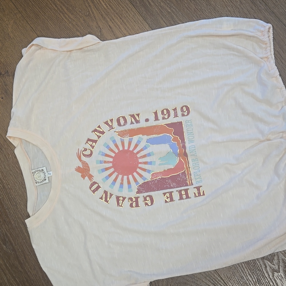 TRUSELF GRAND CANYON GRAPHIC TSHIRT WOMENS SIZE 1X.. #7561